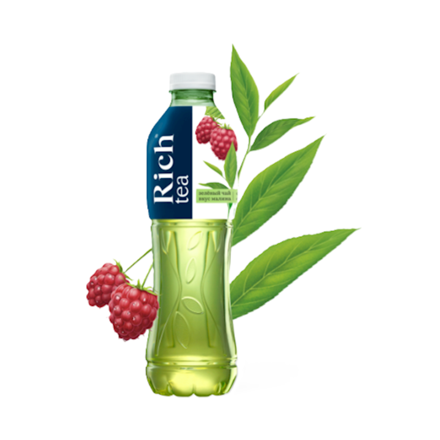 RICH Raspberry Iced Green Tea, 500ml