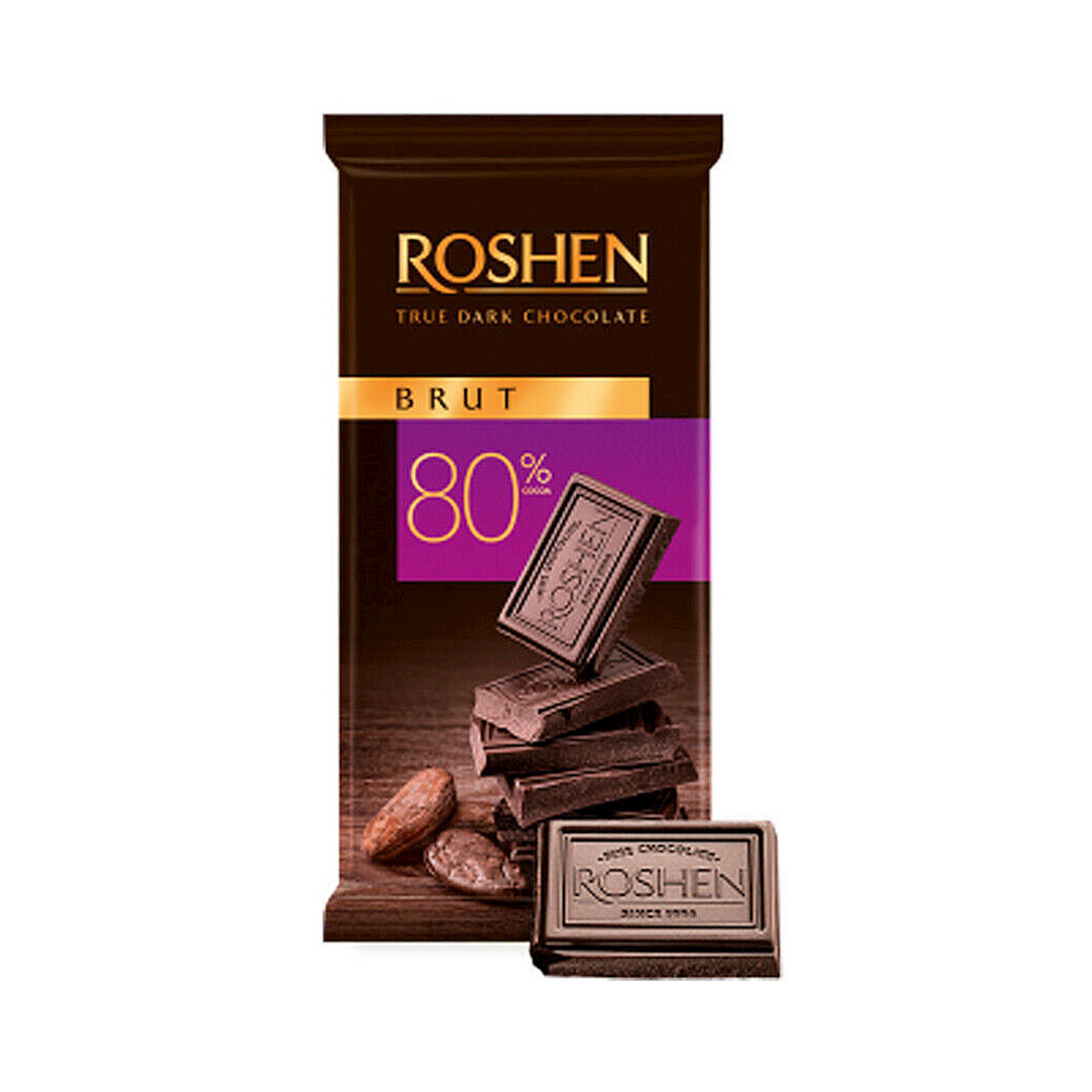 ROSHEN Chocolate Dark Brut 80% 85g