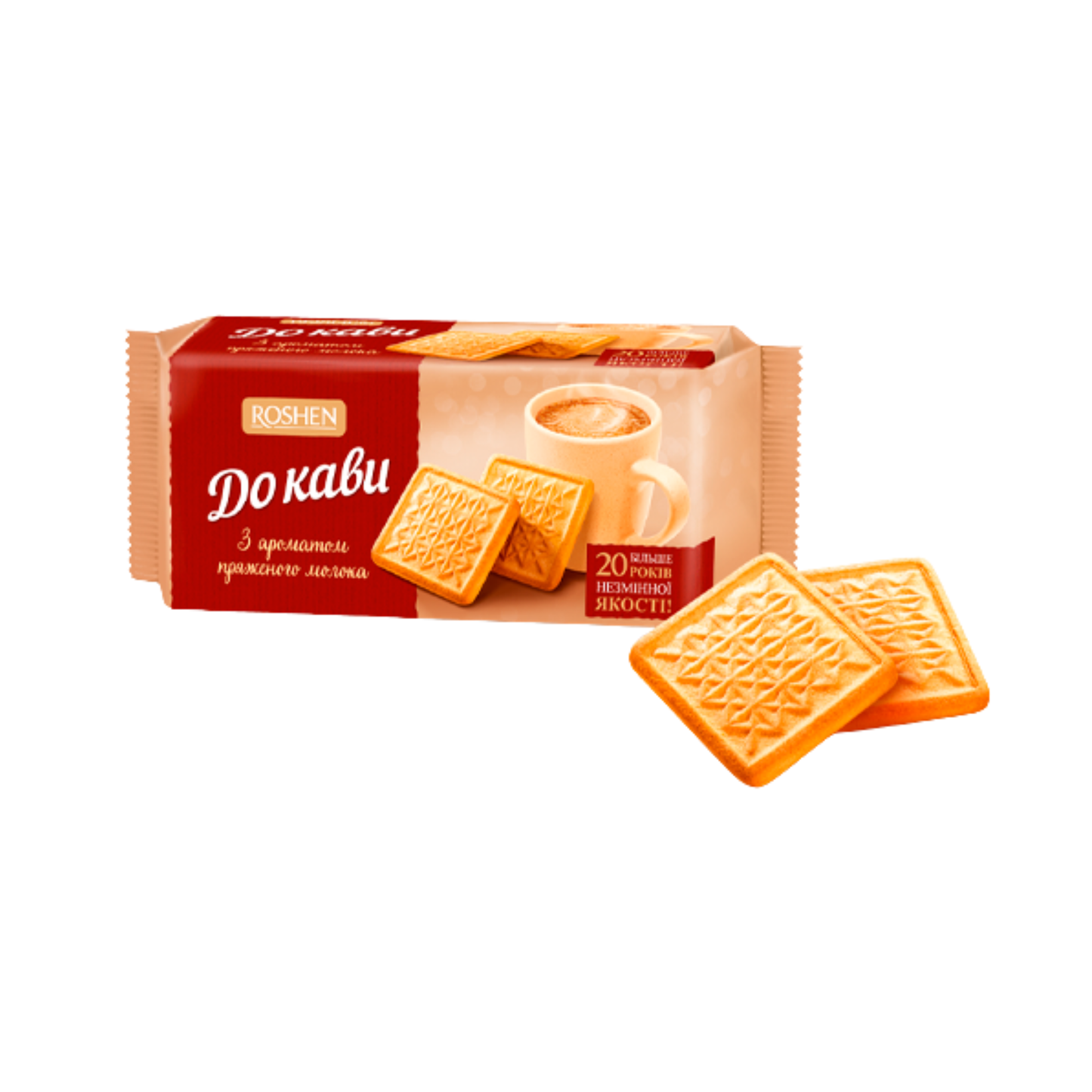 ROSHEN Do Kava Cookies with Baked Milk Flavor, 185g