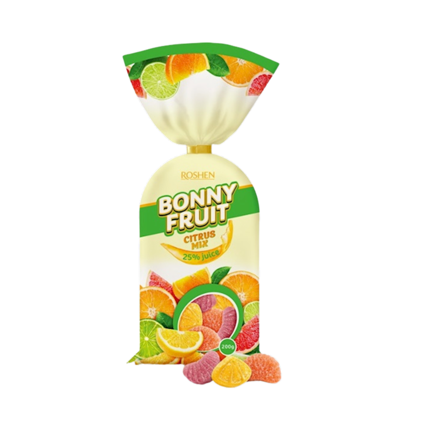 ROSHEN Marmalade Bonny Fruit Citrus Mix, 200g