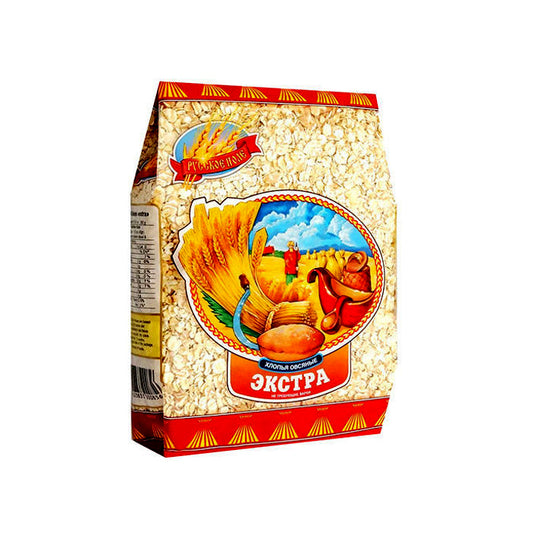 RUSSKOE POLE Oatmeal Flakes, 350g