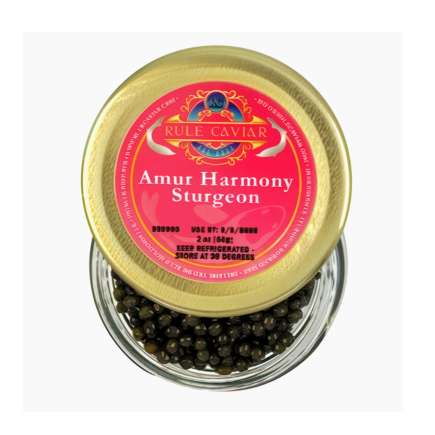 RF Amur Harmony Sturgeon Caviar 56g (Jar)