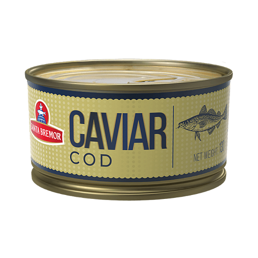 SANTA BREMOR Cod Caviar canned, 130g