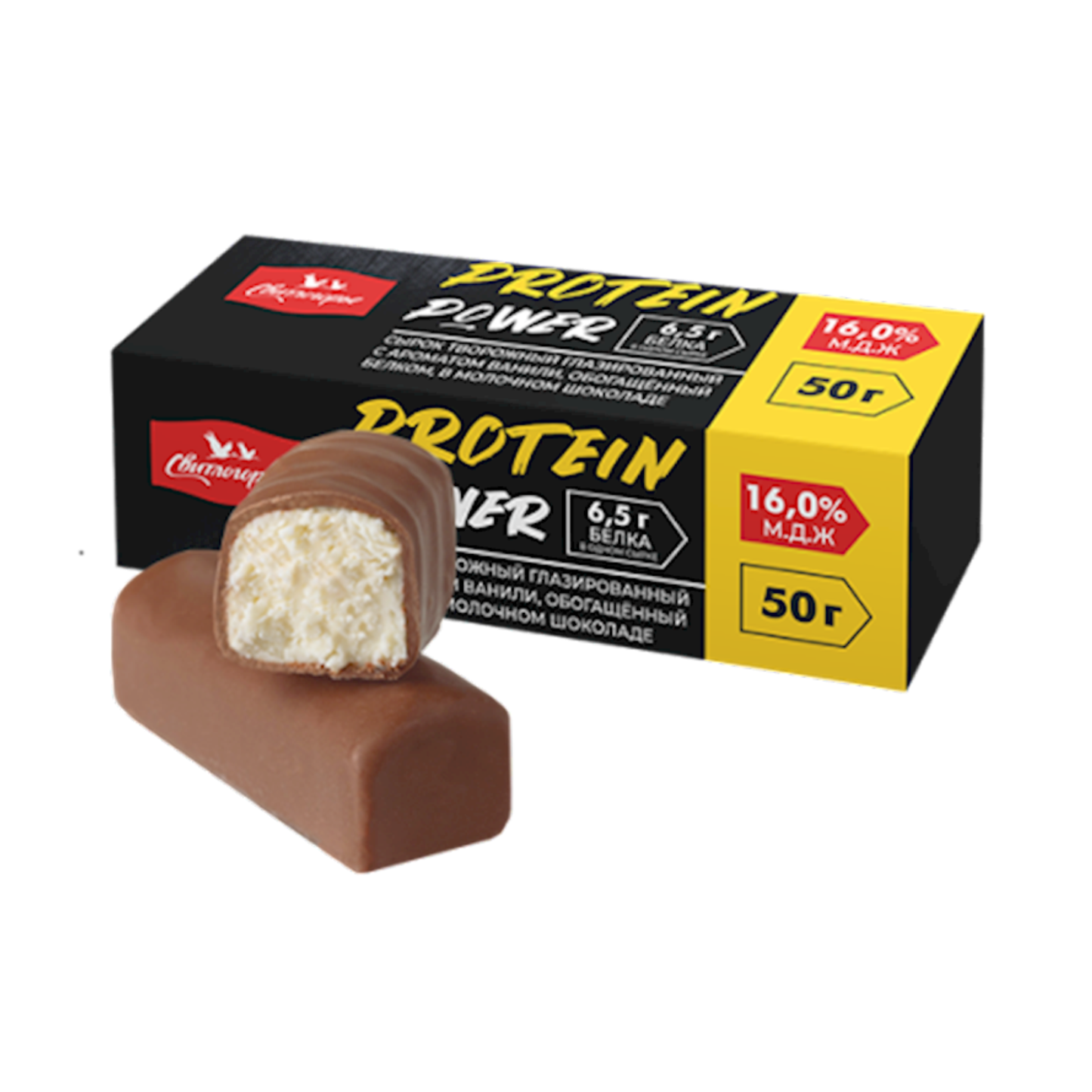 SVITLOGOR'E Cheesecake Bar in Milk Chocolate Protrin, 50g