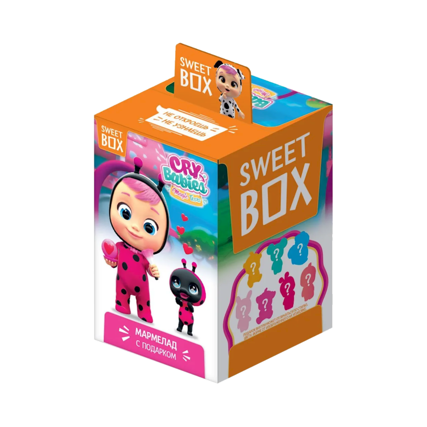 SWEET BOX Fruit Jelly Marmalade "Cry Babies" with Toy, 10g