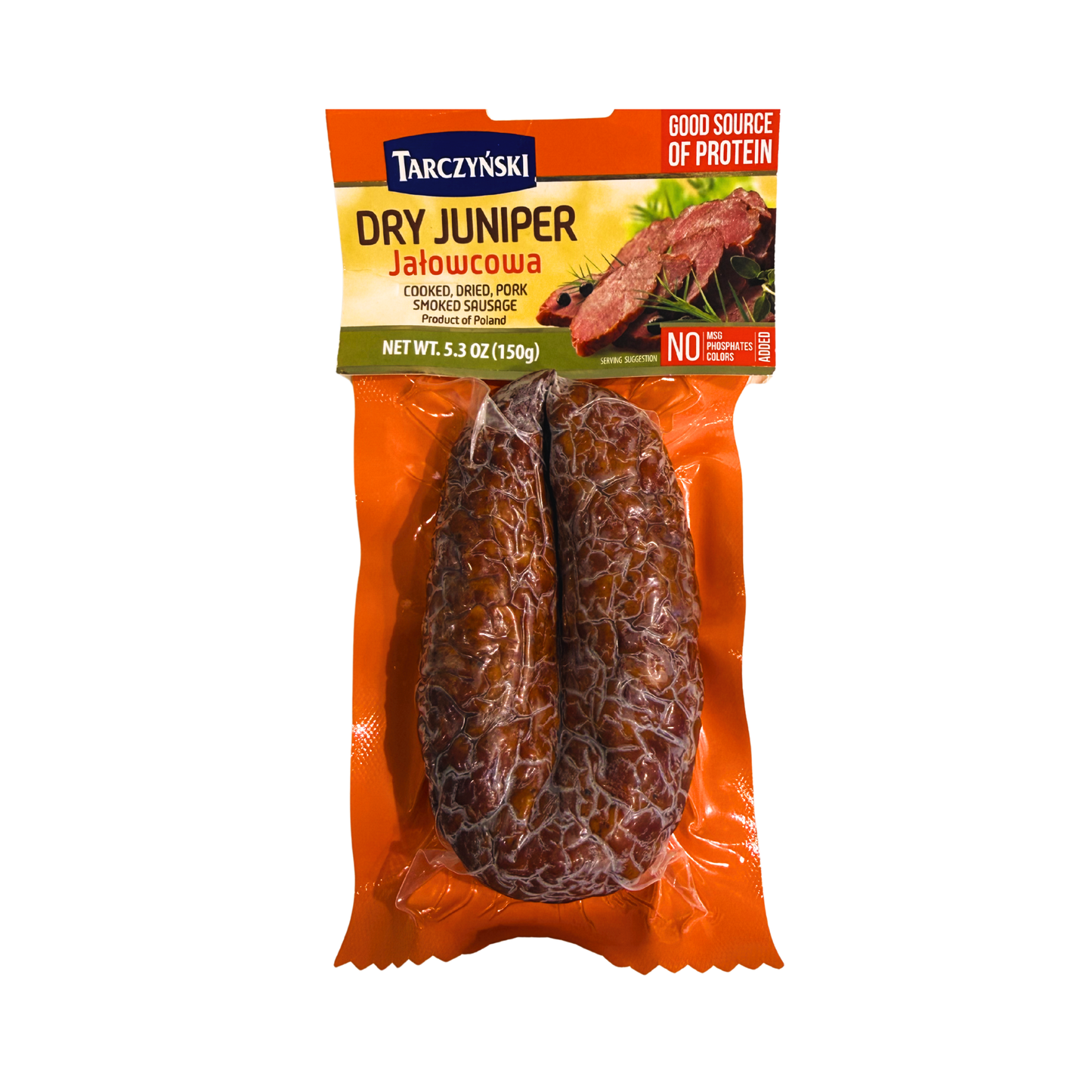 TARCZYNSKI Pork Dry Juniper Sausage Jałowcowa, 150g