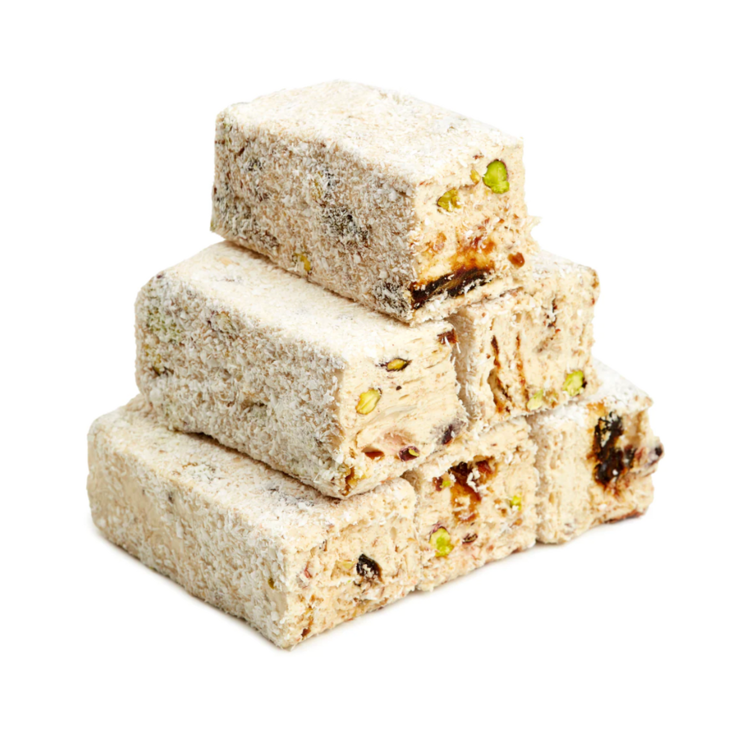 TDKF Creamy Turkish Delight with Pistachio, Date, and Coconut, by lb