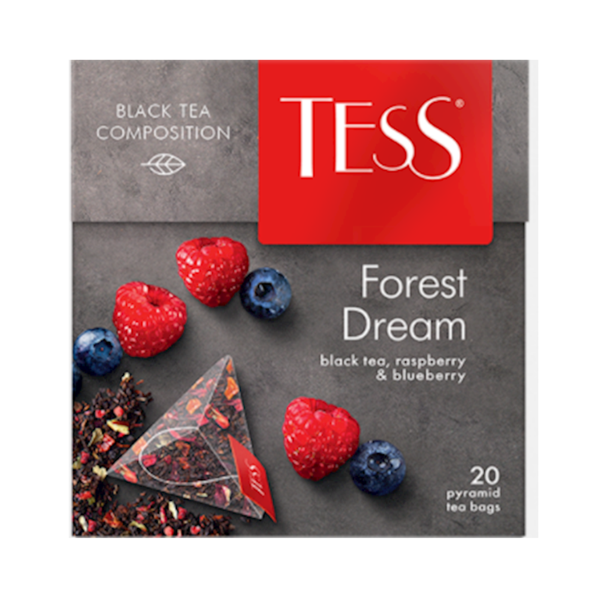 TESS Black Tea Forest Dream, 20 pyramids