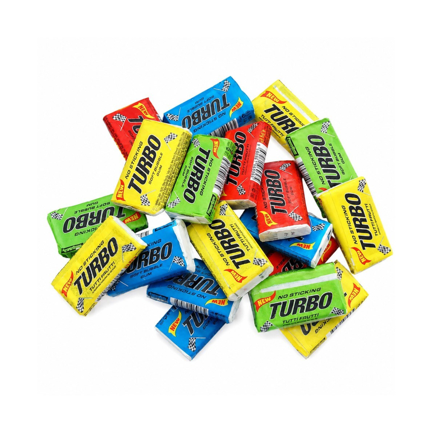 TURBO Chewing Gum Assorty, 1pc