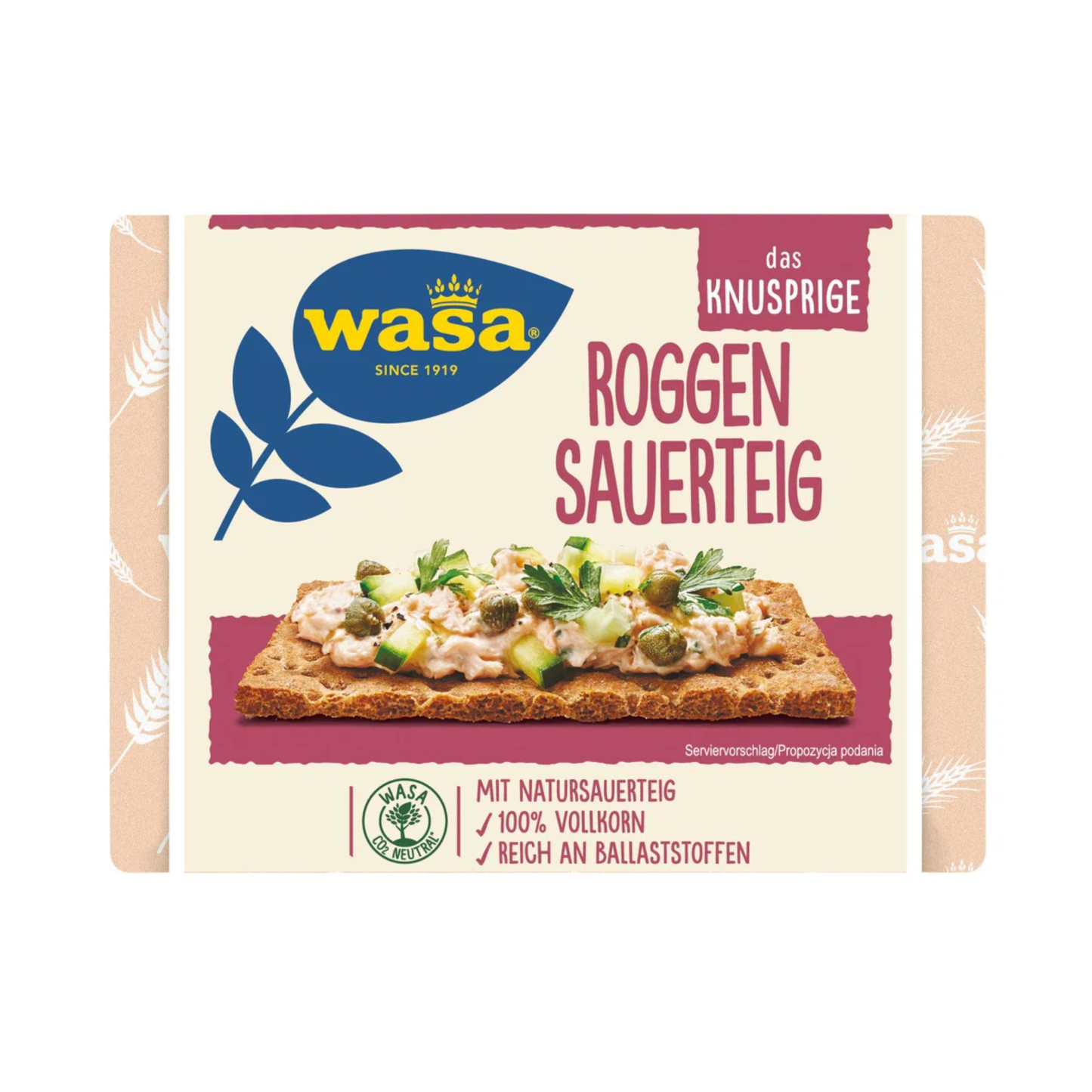 WASA Crunchy Bread Rye (Na Zakwasie), 235g