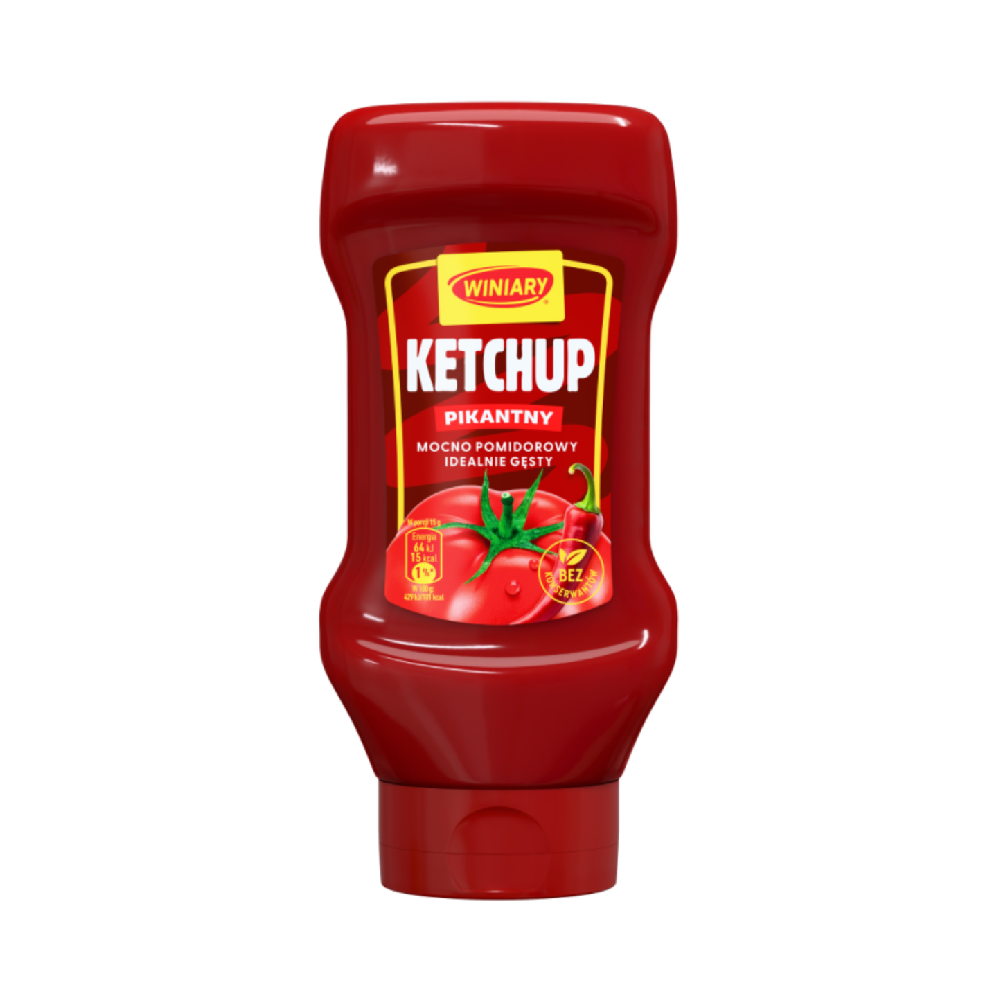 WINIARY Ketchup Pikantny, 450g