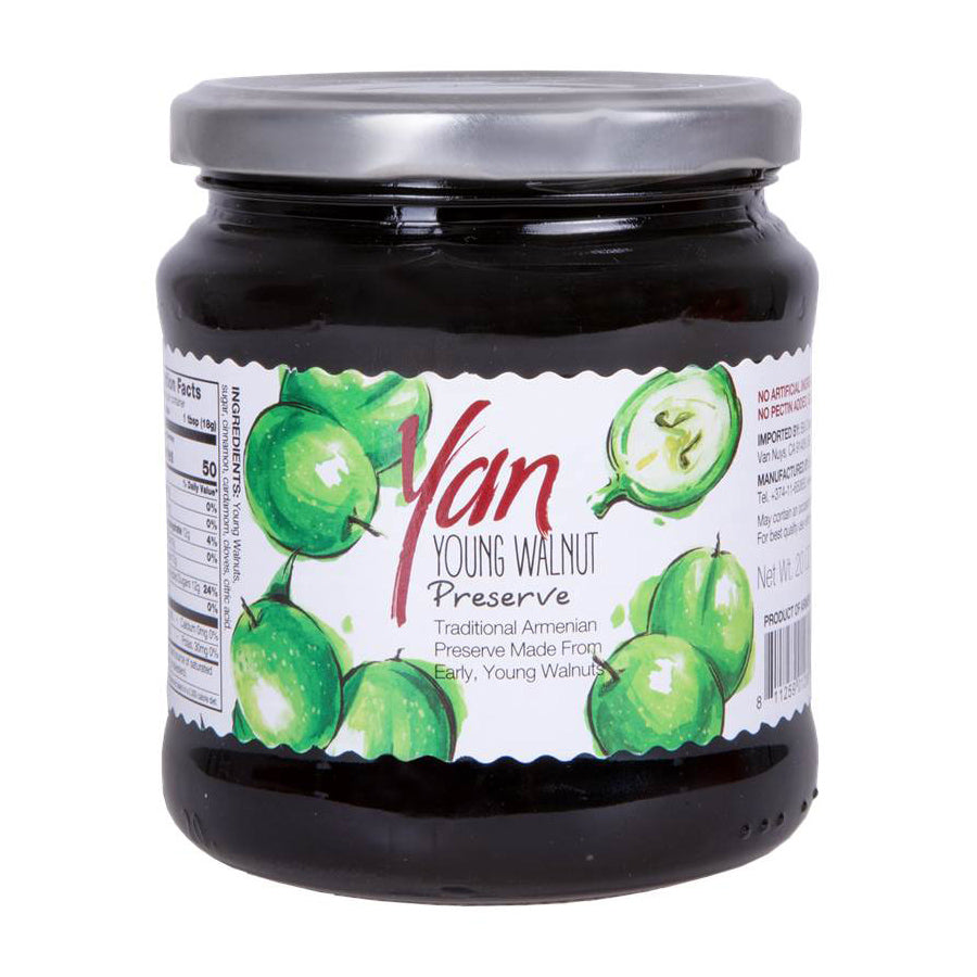 YAN Варенье с зелёным грецким орехом, 567г
