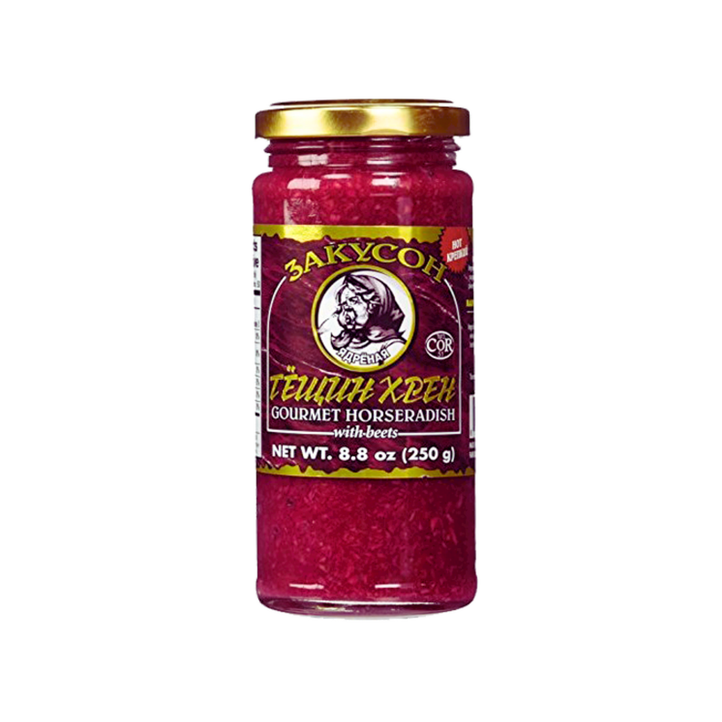 ZAKUSON Horseradish with Beets, 250g