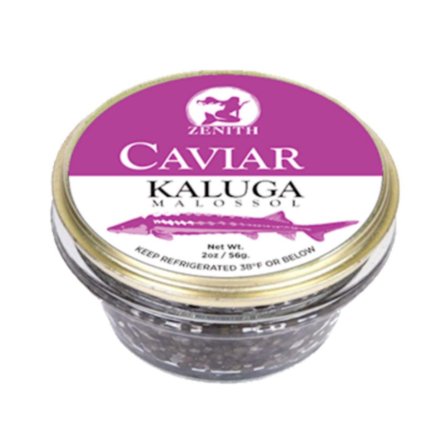 ZENITH Kaluga Sturgeon Black Caviar 56g