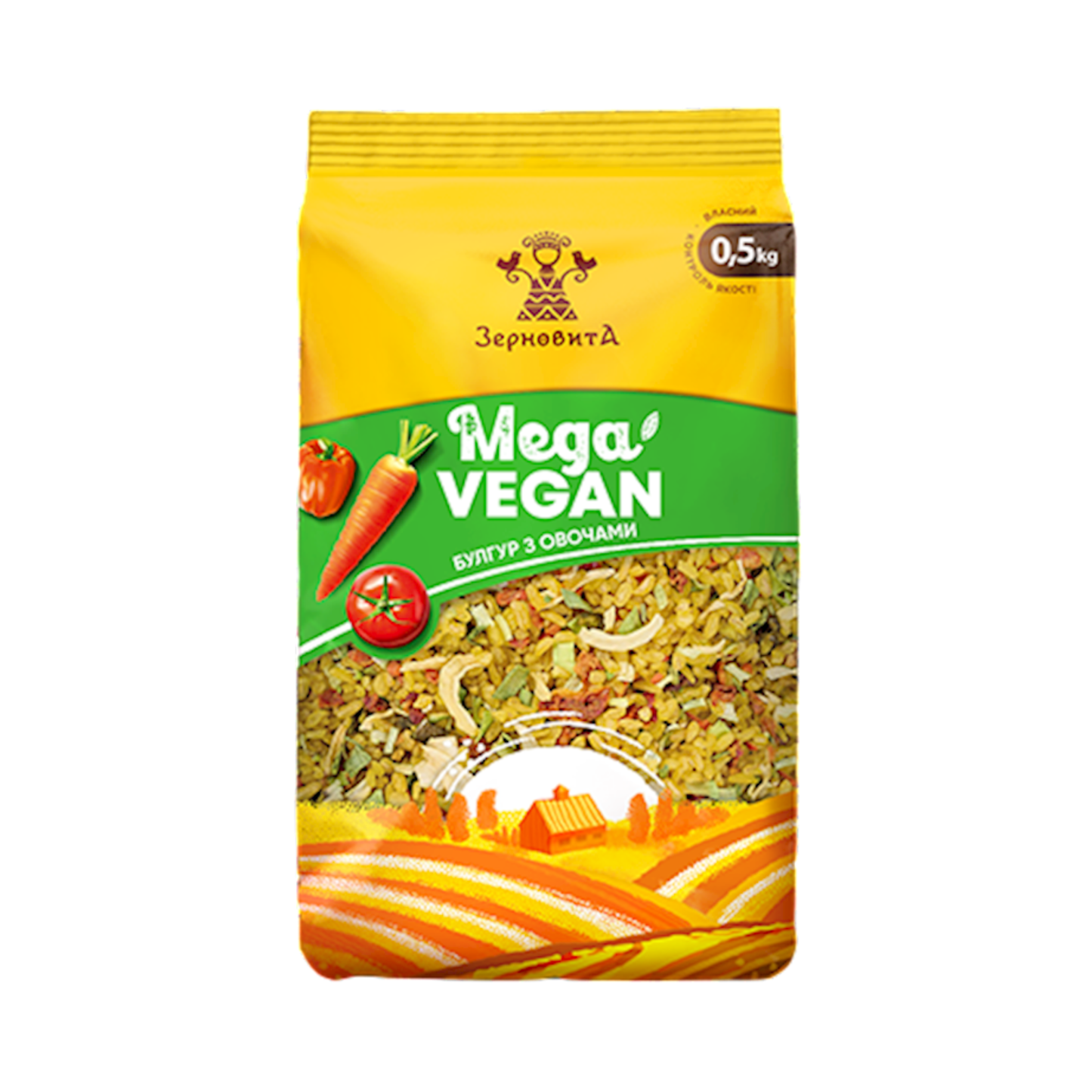 ZERNOVYTA Bulgur with Vegetables, 500g