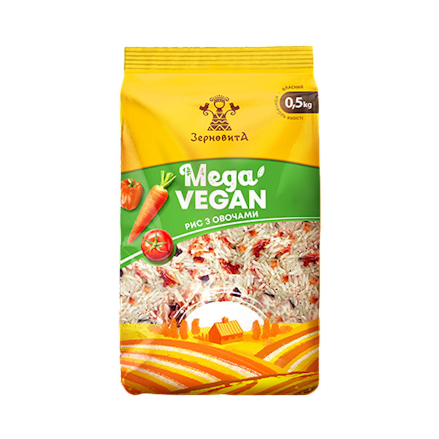 ZERNOVYTA Rice with Vegetables, 500g