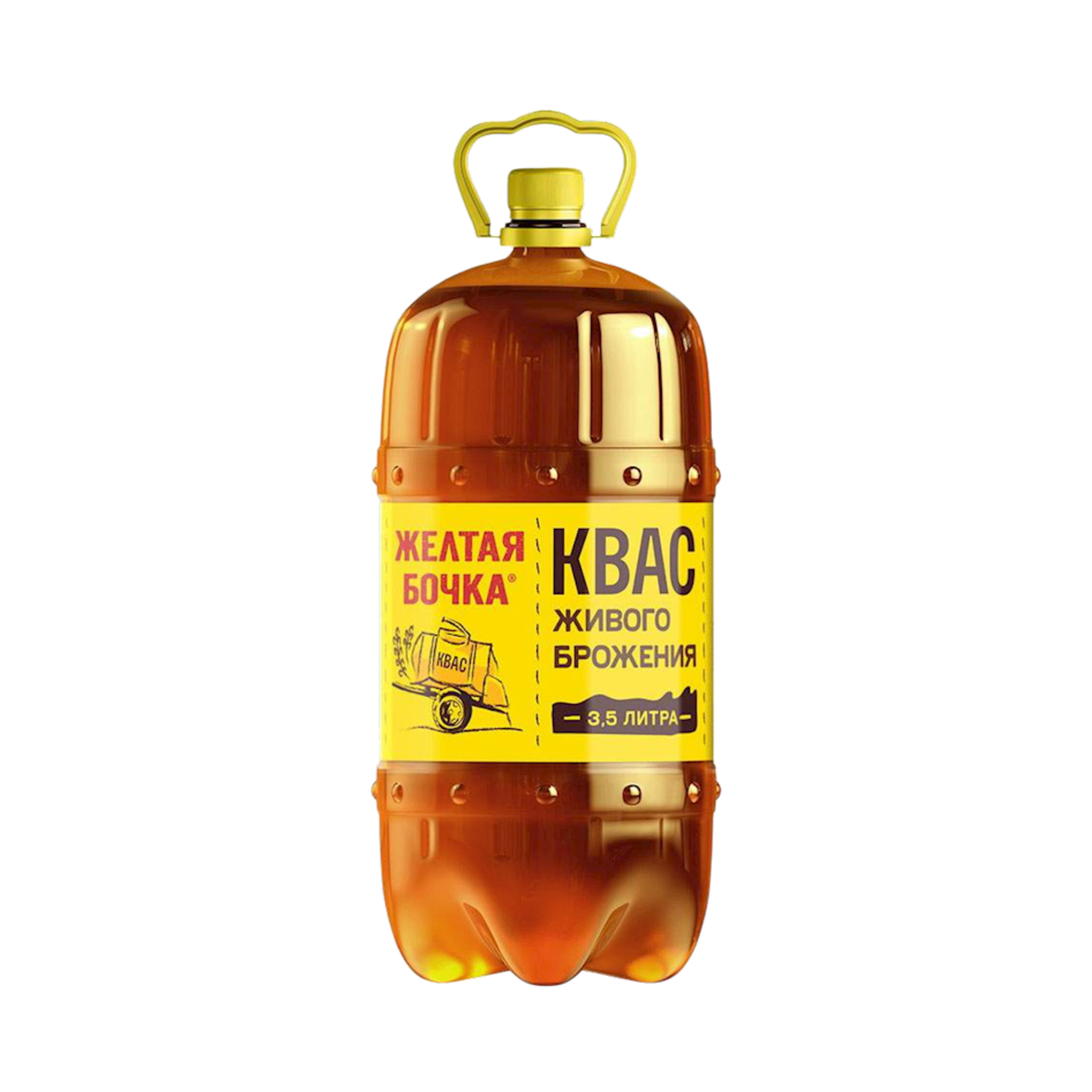 ZHELTAYA BOCHKA Kvass, 3500ml