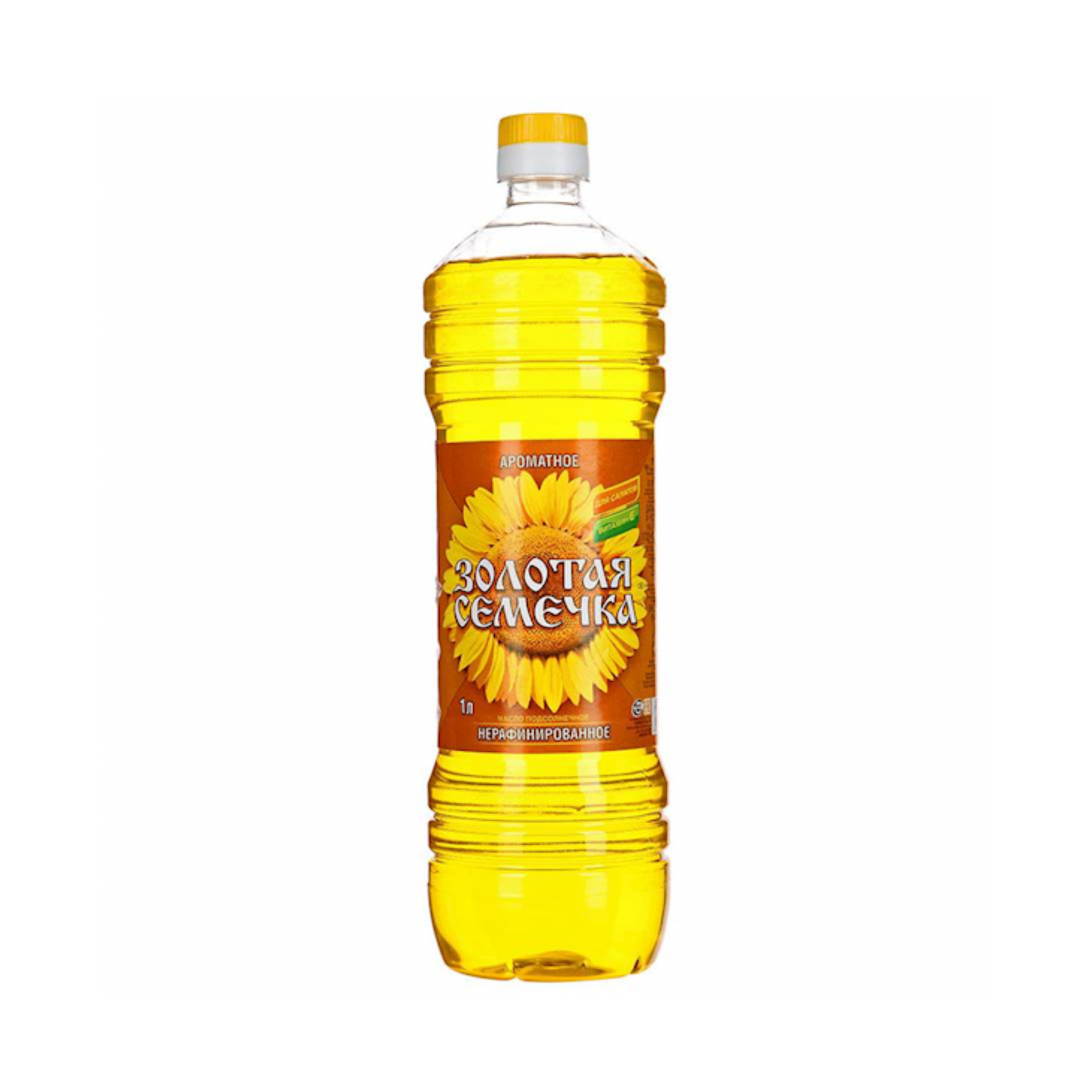 ZOLOTAYA SEMECHKA Unrefined Sunflower Oil, 1000ml