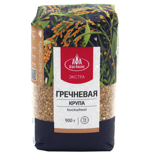 АГРО-АЛЬЯНС Крупа гречневая, 900г