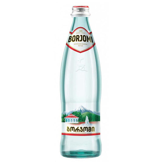 БОРЖОМИ Вода минеральная газированная (стекло), 500мл