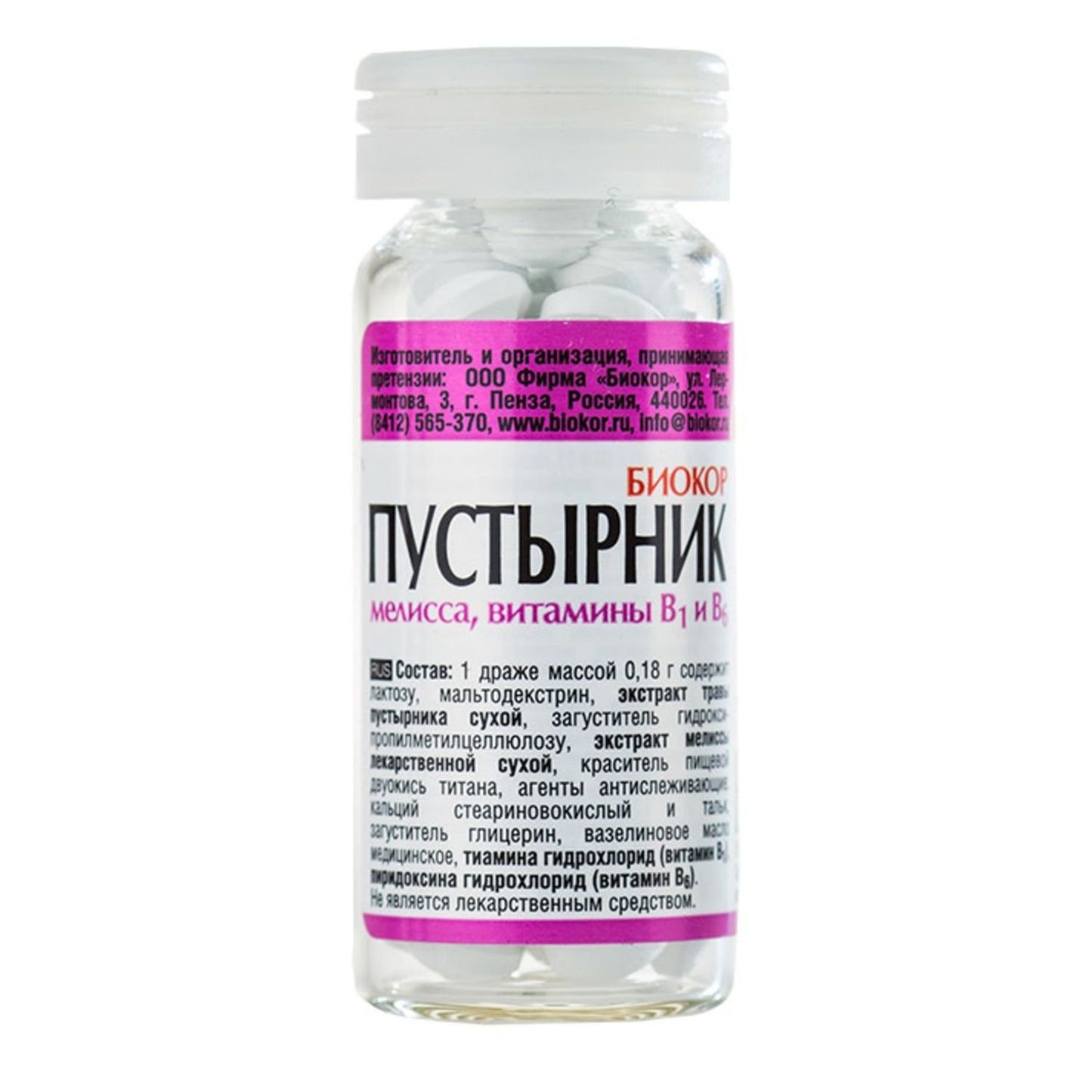 Motherwort with Vitamin B1/B6, 50tabs