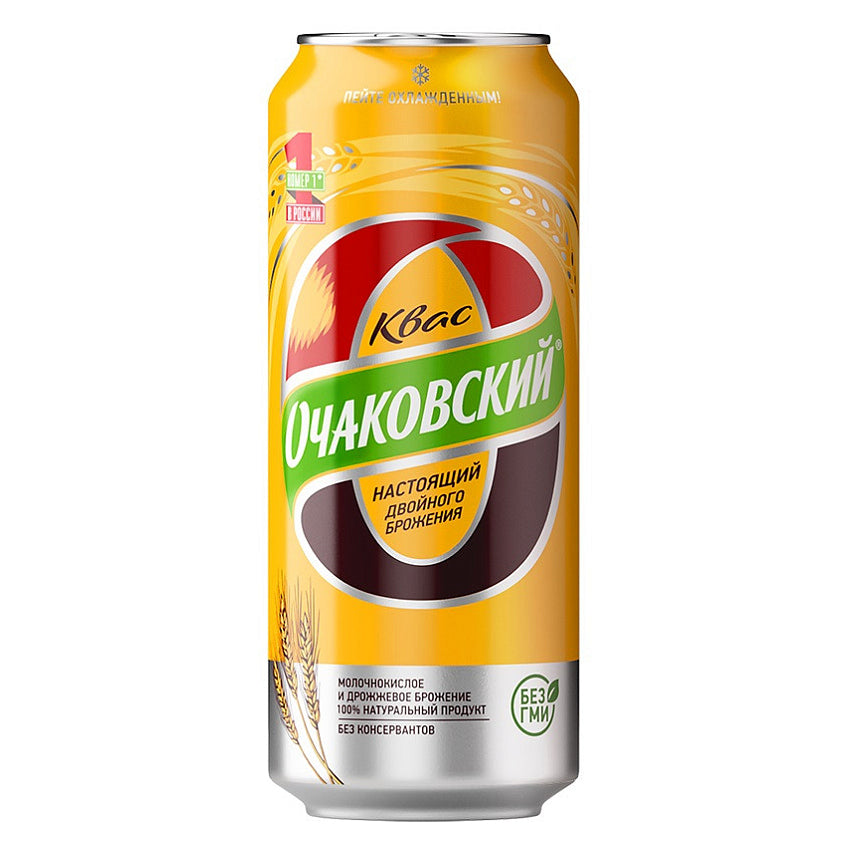 ОЧАКОВО Квас Очаковский в банке, 500мл