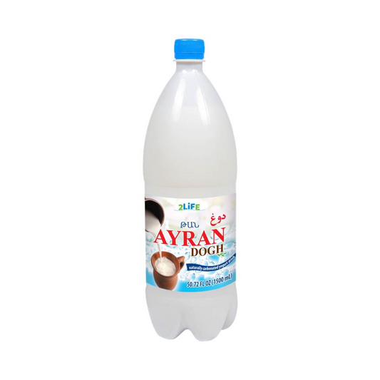 2LIFE Ayran Naturally Carbonated Yogurt Drink 1%, 1500ml