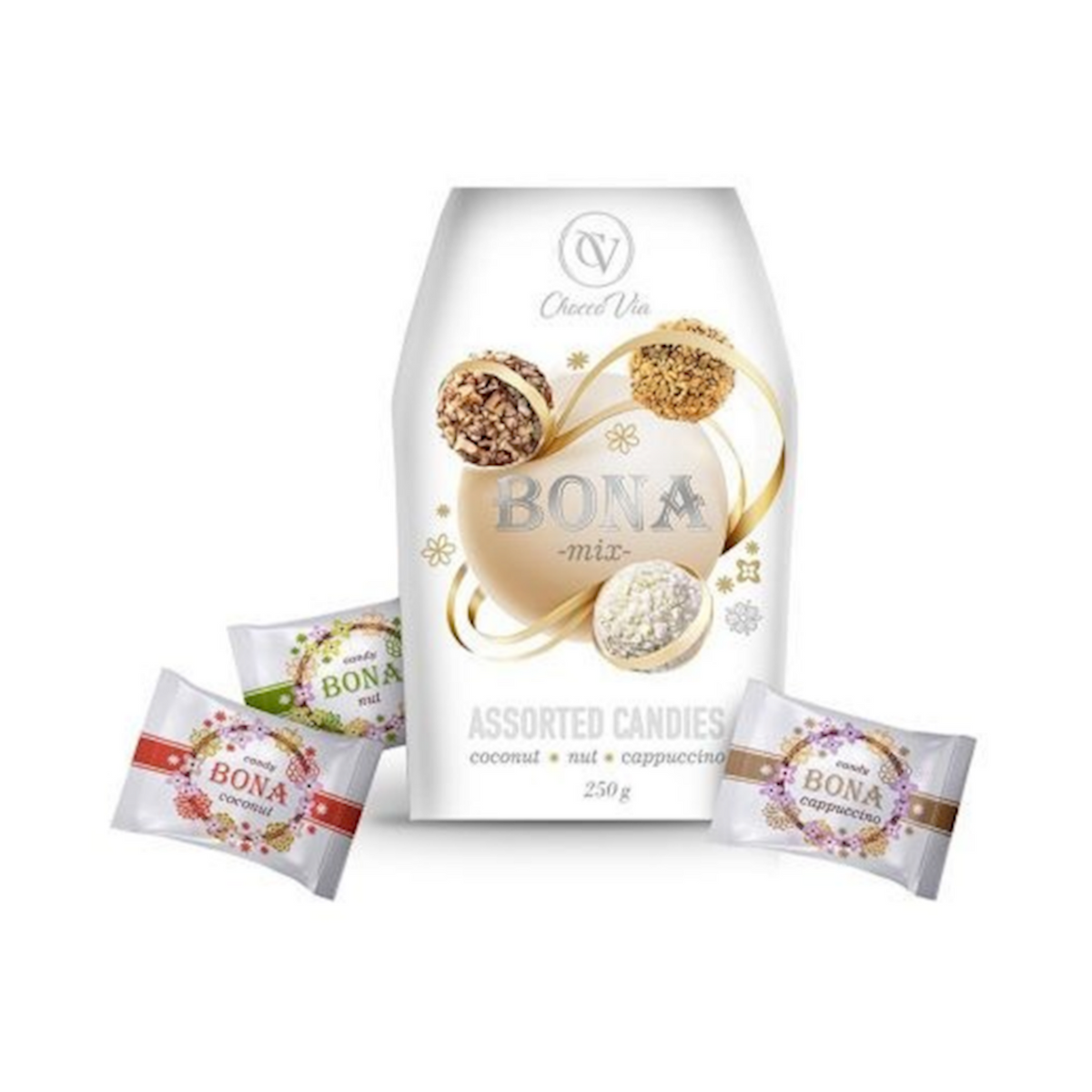 AMETIST Bona Mix Chocolate Candy Box, 250g
