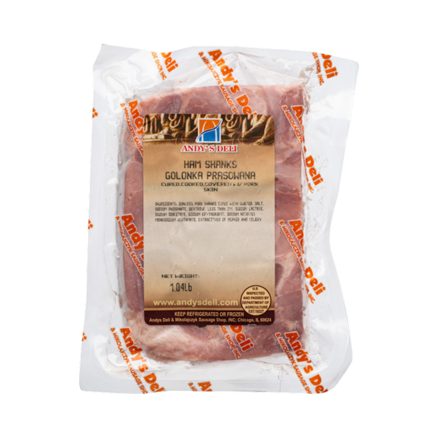 ANDY'S DELI Deli (Pre-Pk) Ham Shanks, by lb