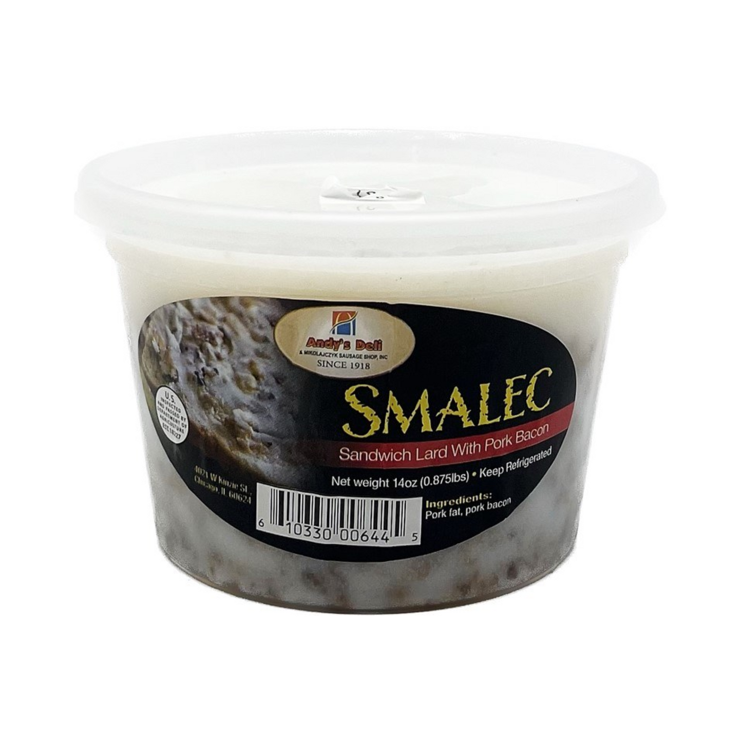 ANDY'S DELI Home Style Smalec (Lard) 400g