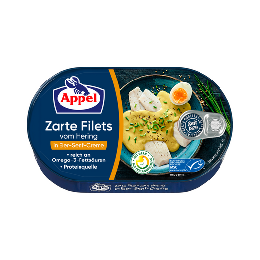 APPEL Herring Filet In Egg Mustard Cream 200g
