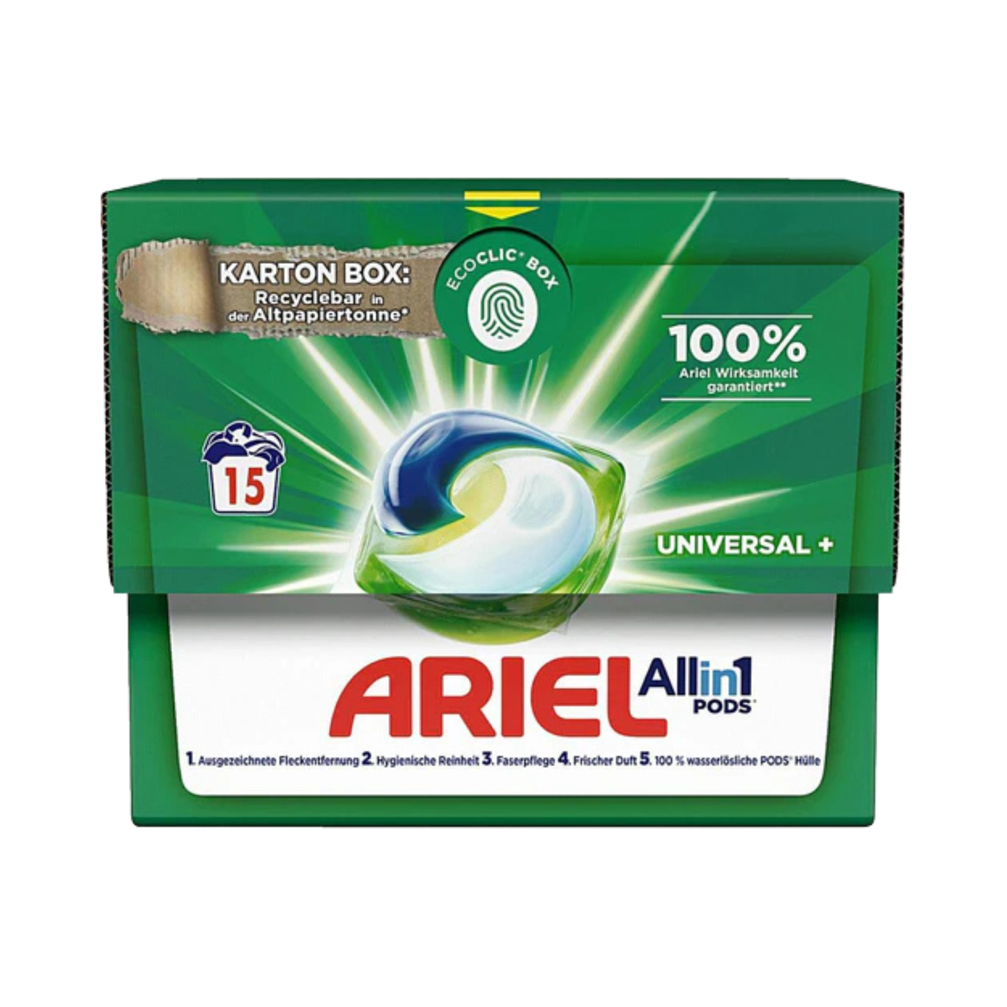 ARIEL Ariel All-in-1 Universal PODS Laundry Detergent, 410g
