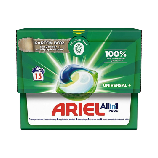 ARIEL Ariel All-in-1 Universal PODS Laundry Detergent, 410g
