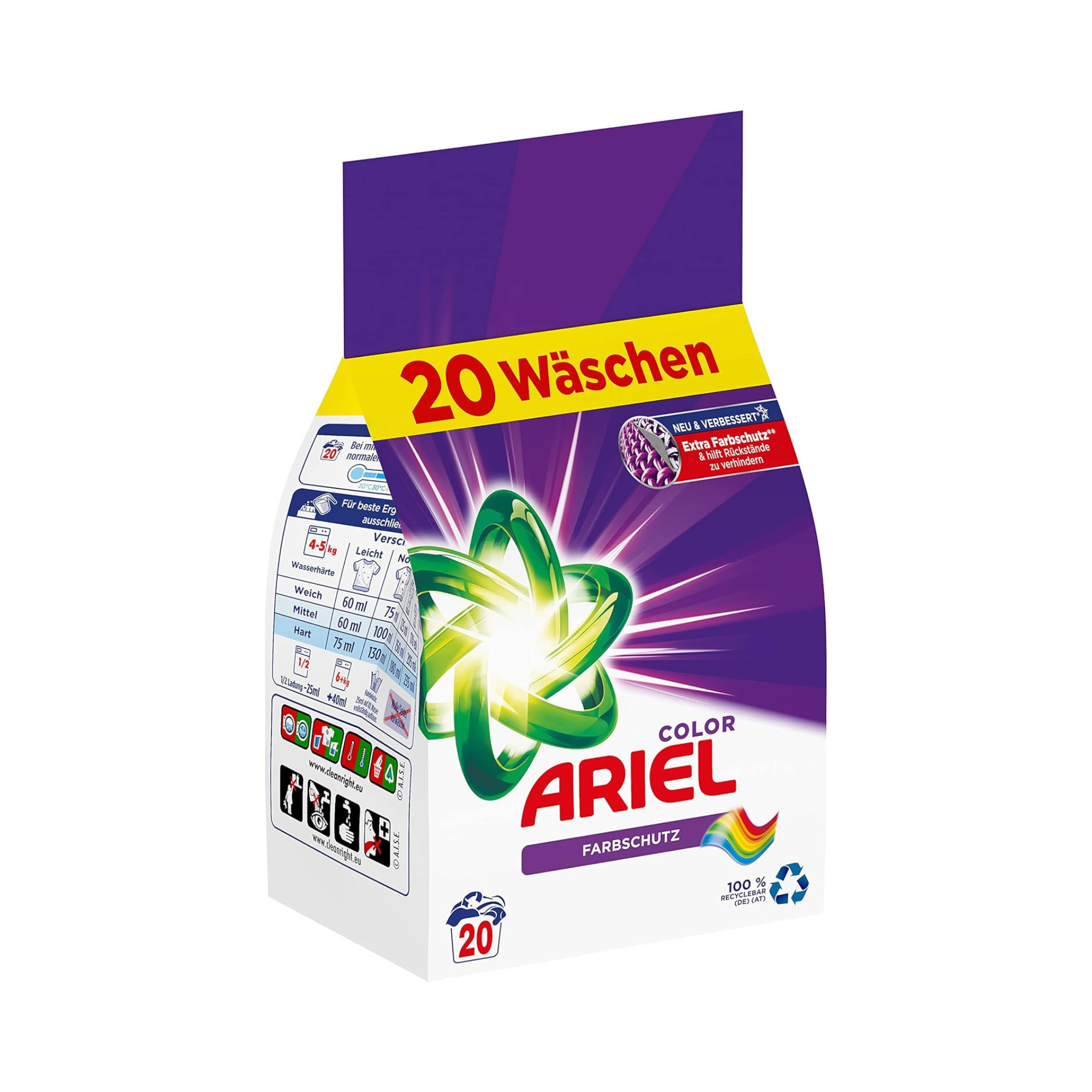 ARIEL Compact Color Powder Laundry Detergent, 1300g – Borsch and Beyond