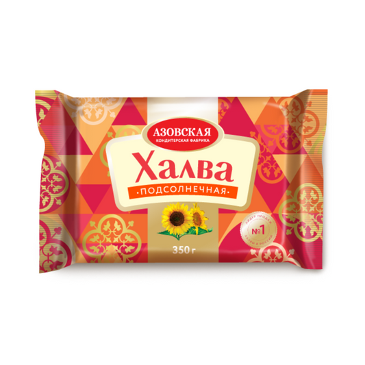 AZOVSKAYA Sunflower Halva, 350g