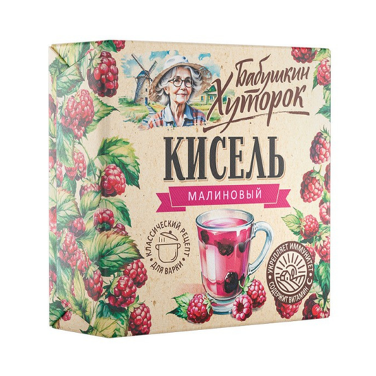 BABUSHKIN HUTOROK Raspberry Kissel, 180g