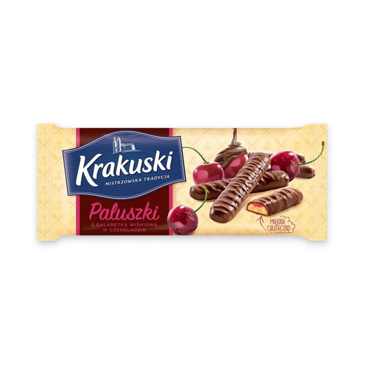 BAHLSEN Cookies with Cherry Filling in Milk Chocolate, 144g