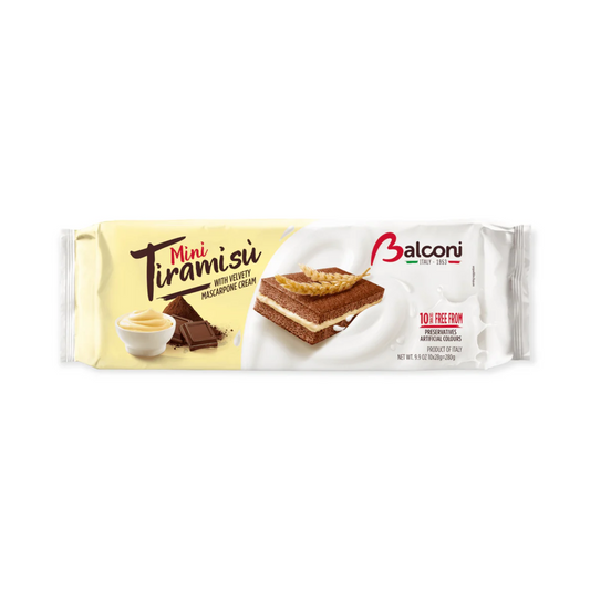BALCONI Mini Tiramisu with Mascarpone Filling 300g