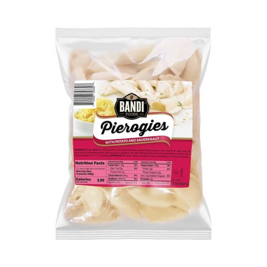 BANDI Pierogies with Potato and Sauerkraut 907g