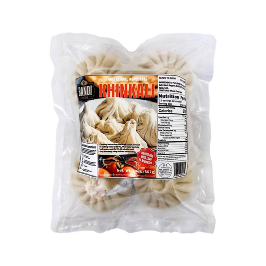BANDI Pork & Beef Khinkali 6ct, 540g