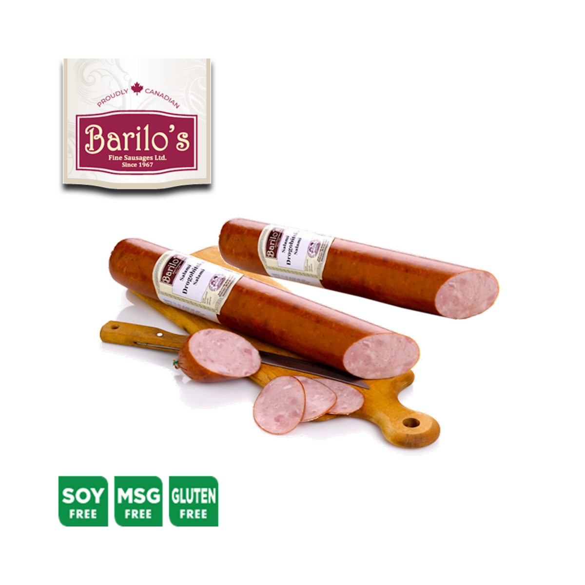 BARILO'S (Pre-Pk) Salami Drogobitska, by lb