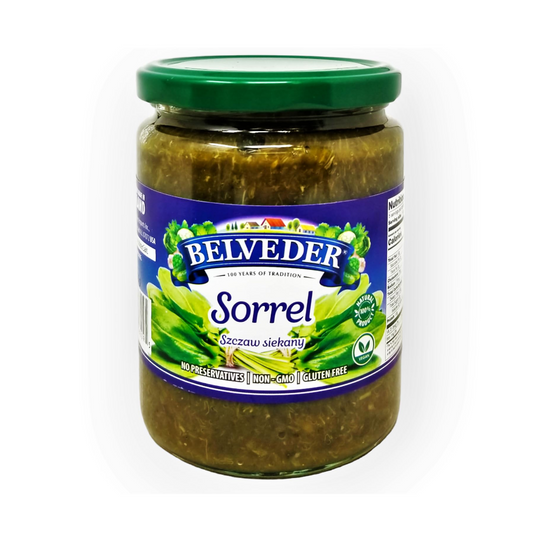BELVEDER Pickled Chopped Sorrel 500g
