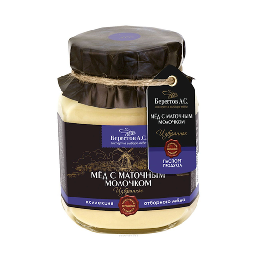 BERESTOV Honey with Royal Jelly, 500g