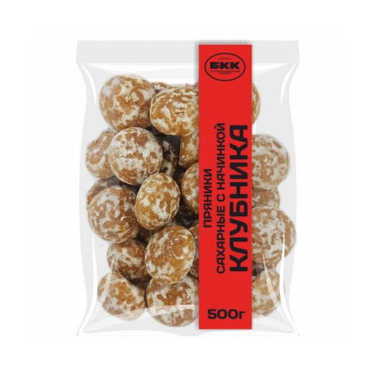 BKK Gingerbread with Strawberry Filling 500g