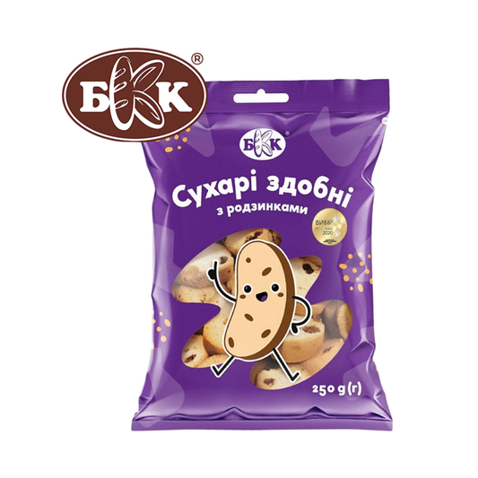 BKK Rusk with Raisin, 250g