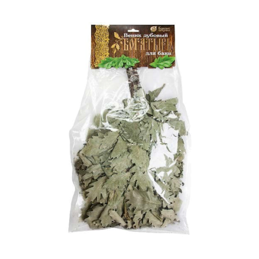 BOGATYR Oak Sauna Whisk, 1pc