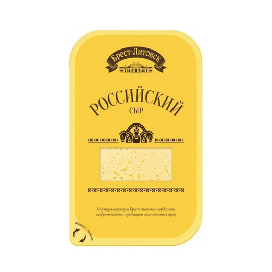 BREST LITOVSK Sliced Rossiyskiy Cheese, 150g