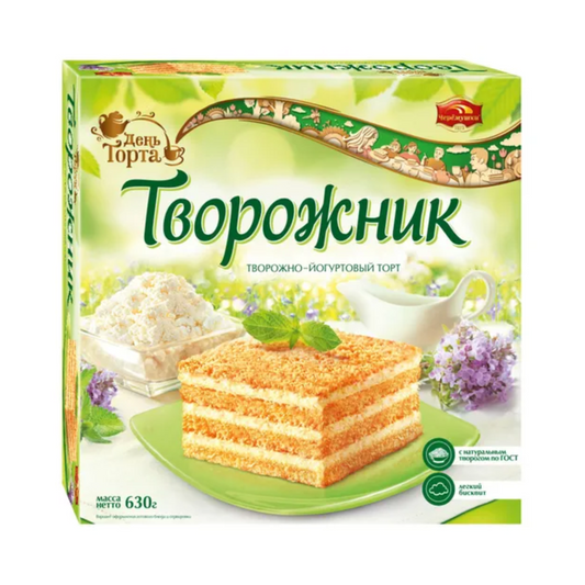 CHEREMUSHKI Cake Tvorozhnik Cheese and Yogurt 630g