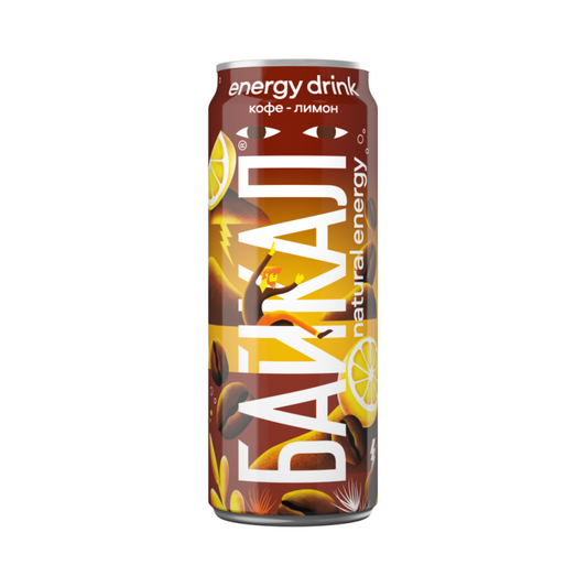 CHERNOGOLOVKA Baikal Energy Drink Coffee & Lemon 450ml