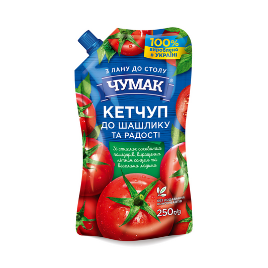 CHUMAK Ketchup BBQ 250g